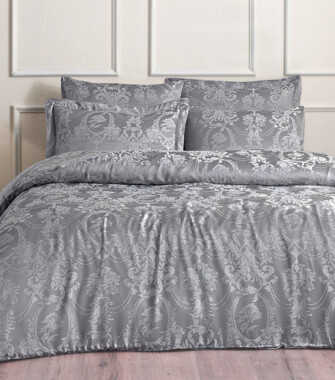 Комплект постільної білизни Tivolyo Home Grant grey