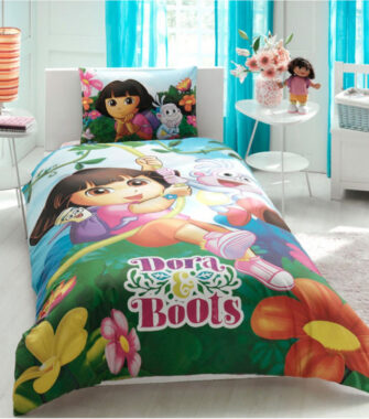 Комплект постельного белья Tac Dora and Boots полуторный