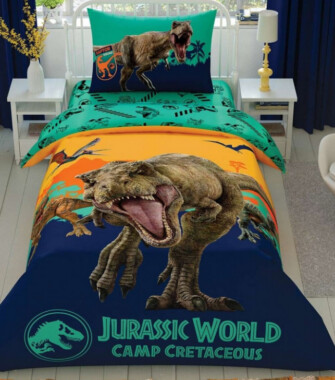 Комплект постельного белья Tac Disney Jurassic World полуторный