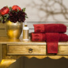 Набор полотенец Tivolyo Home Bordeaux 2 шт (75х150,50х100)