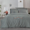 Комплект постільної білизни Sarev Nitra V1/grey 300 ТС євро