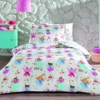Комплект постельного белья Tivolyo Home  Barbie Girls полуторный