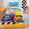 Комплект постельного белья Tac Disney 160×220 см Hot Wheels Let’s Race