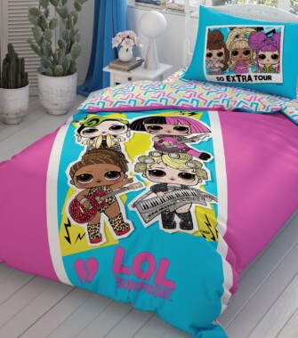 Комплект постільної білизни Tac Disney 160×220 см Lol Surprise