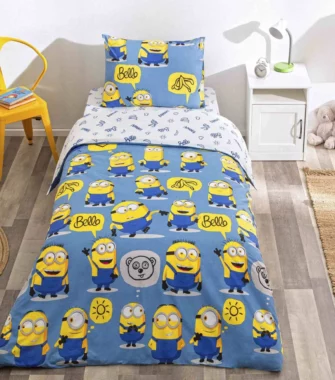 Комплект постільної білизни Tac Disney 160×220 см Minions Bananas