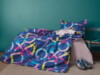 Комплект постільної білизни Issimo Home Digital Satin Play полуторний