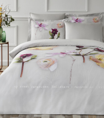 Комплект постельного белья Tivolyo Home Floris gri