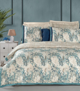 Комплект постельного белья Sarev Grand bej 300 TC евро