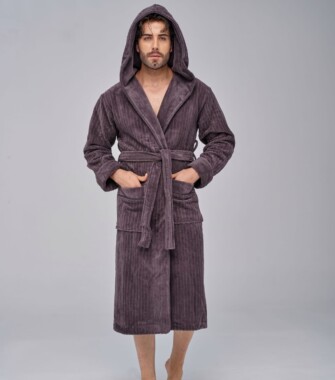 Халат чоловічий Nusa 1335 коричневий