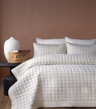 Покривало з наволочками Issimo Home Boligia Cream 240×260