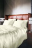 Комплект постельного белья Issimo Home Vegan Silk Jade Cream евро