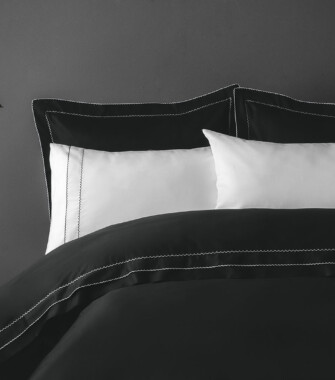 Комплект постільної білизни Issimo Home Toned Craft Satin Magnolia Dark 300 TC євро