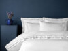 Комплект постельного белья Issimo Home Toned Craft Satin Magnolia White 300 TC евро
